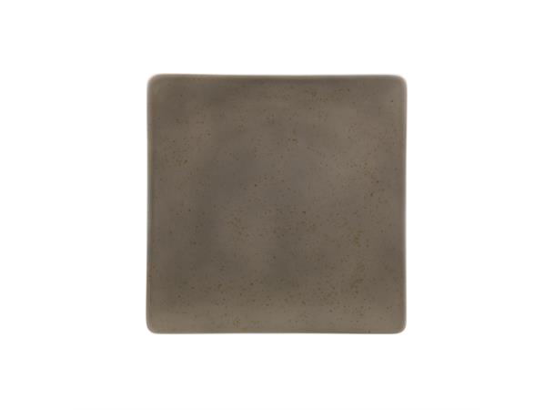 POTTERY tallerken 270x270mm Dekor: Unique Light Grey